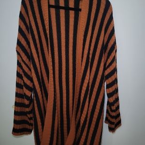 Black & Orange Cardigan